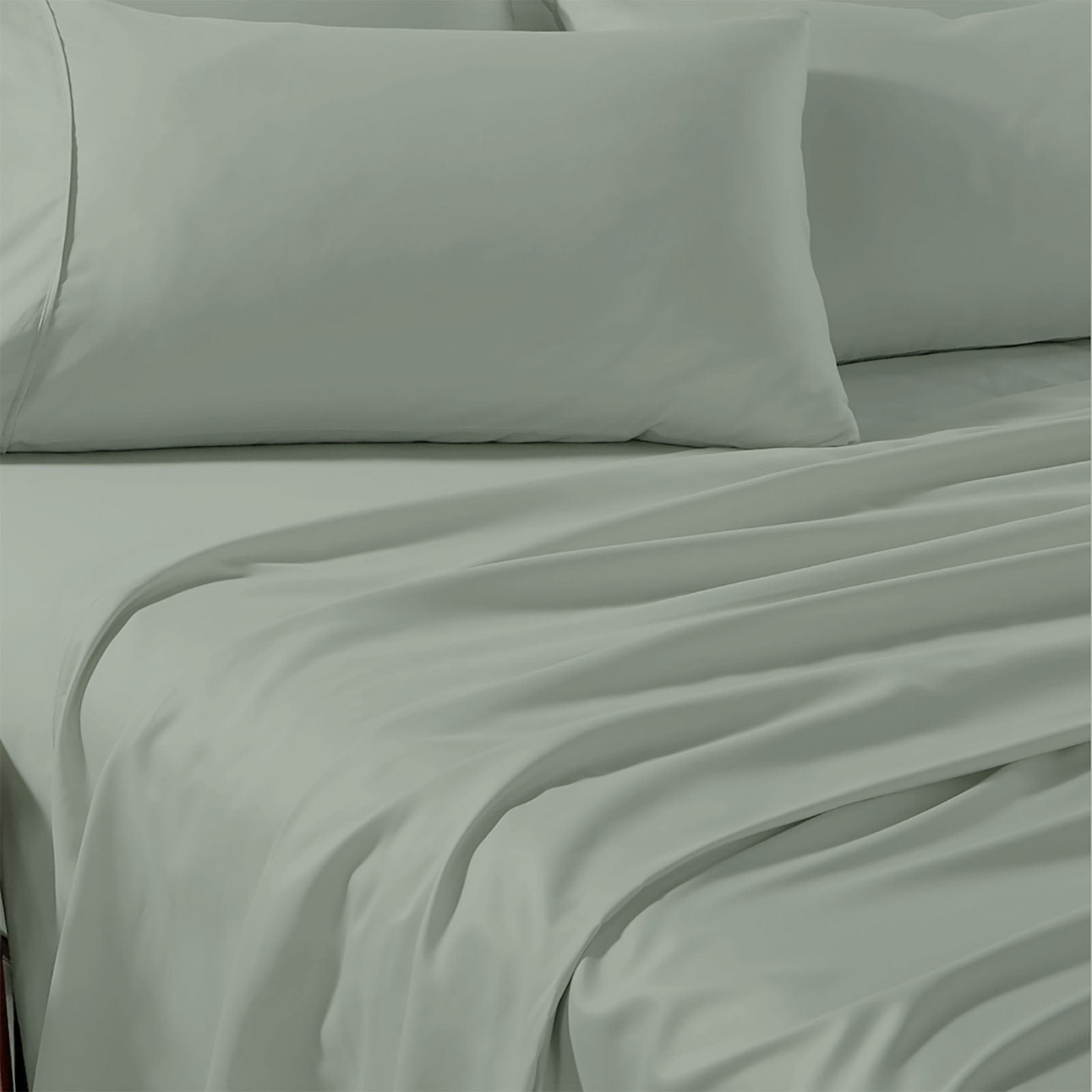 Renee Taylor Bed Sheets 1500 Thread Count Premium Cotton Blend Sheet sets - Sage
