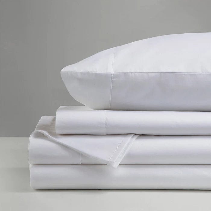 Renee Taylor Bed Sheets 1500 Thread Count Premium Cotton Blend Sheet sets - White