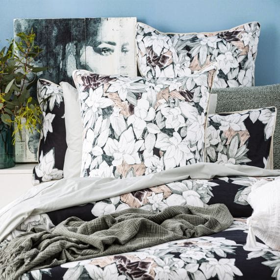 Renee Taylor Quilt Cover 300 TC Cotton Printed Quilt Cover Set - Ivy