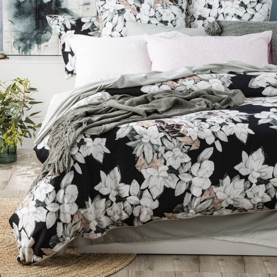Renee Taylor Quilt Cover 300 TC Cotton Printed Quilt Cover Set - Ivy
