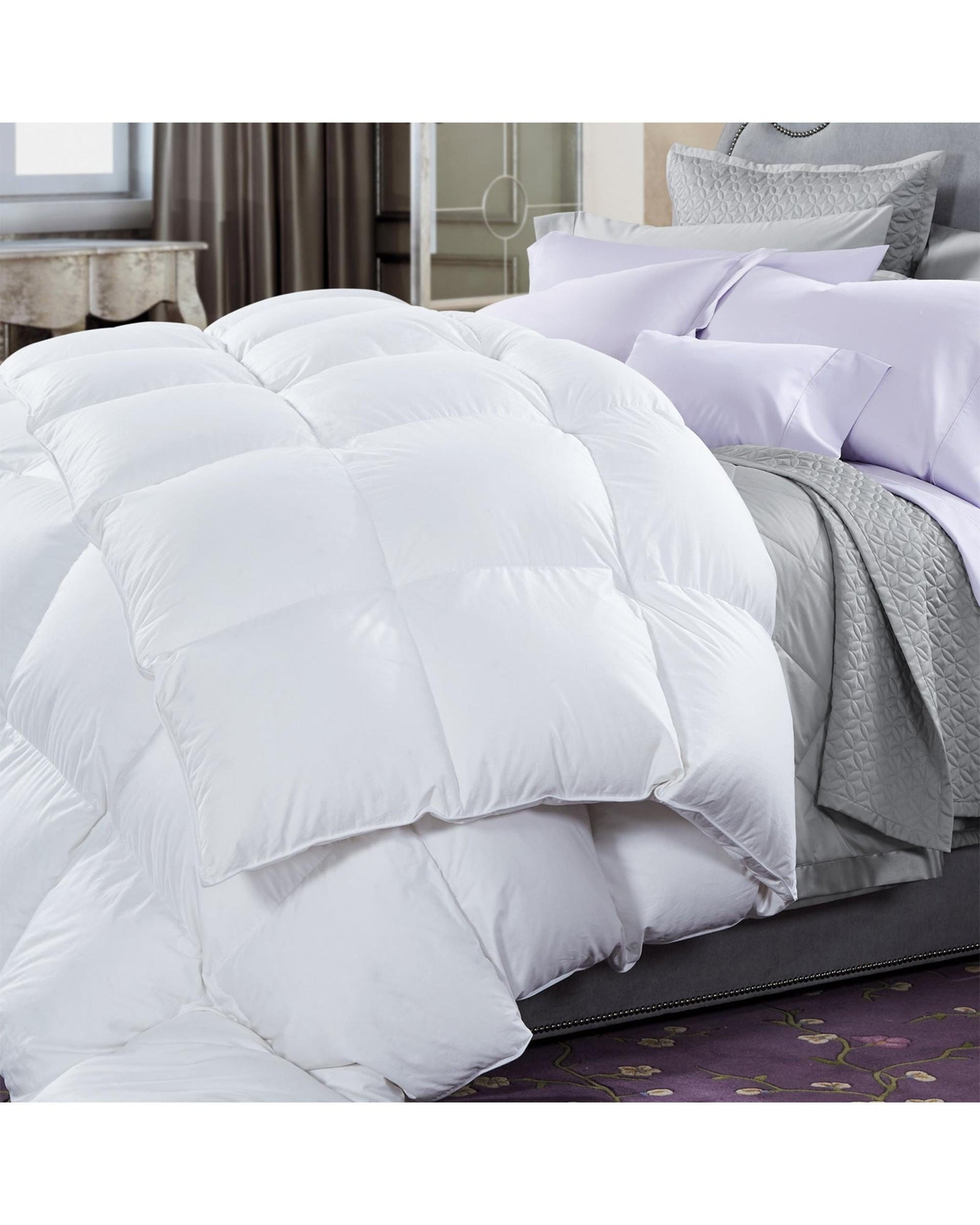 Renee Taylor Duvet/Quilt 600 GSM Microluxe Down Alternate Quilt With Premium Microfiber Filling