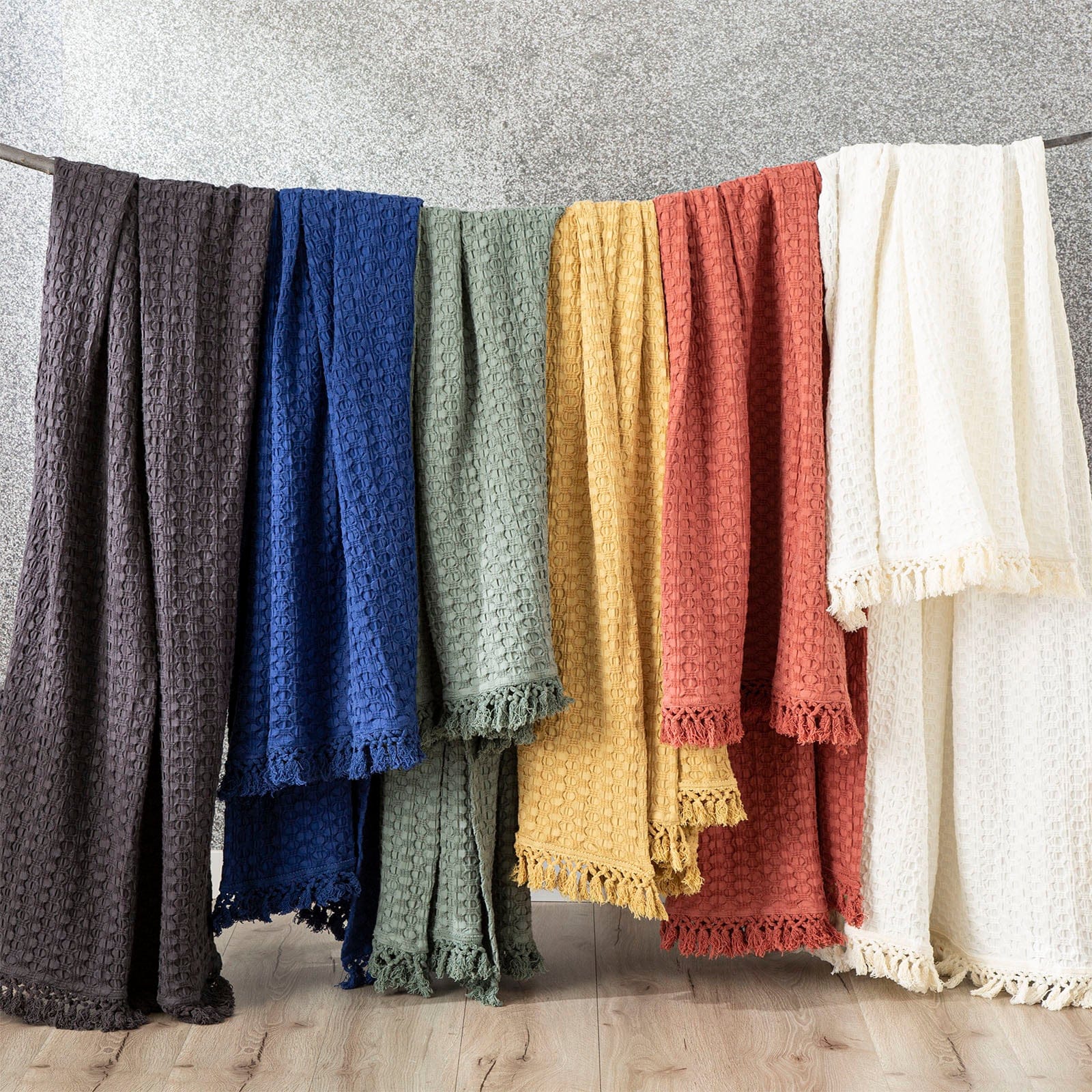 Renee Taylor Blanket Alysian Throw 130x200 cms Brick