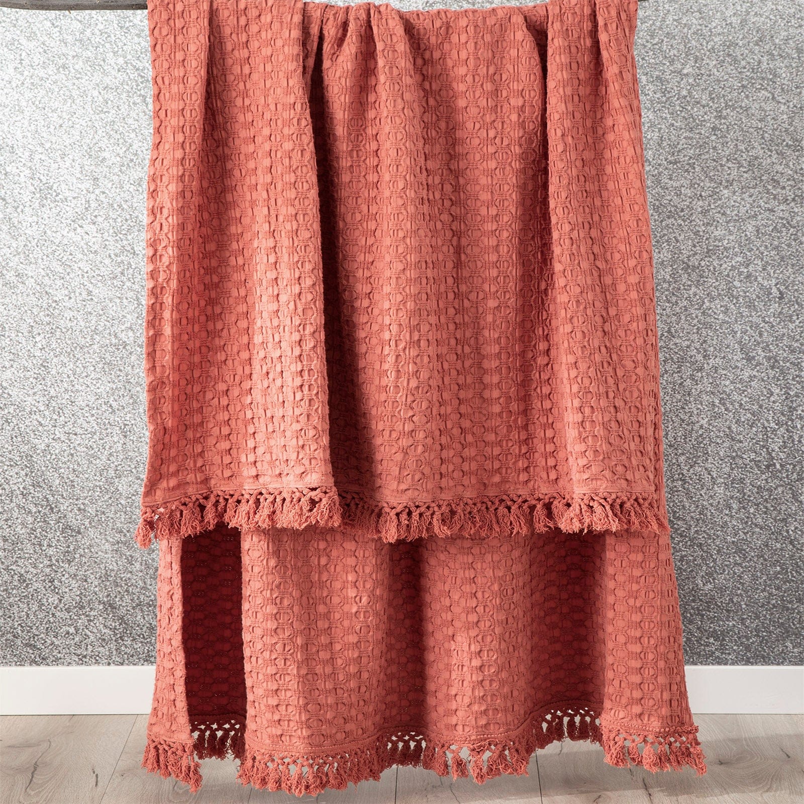 Renee Taylor Blanket Alysian Throw 130x200 cms Brick