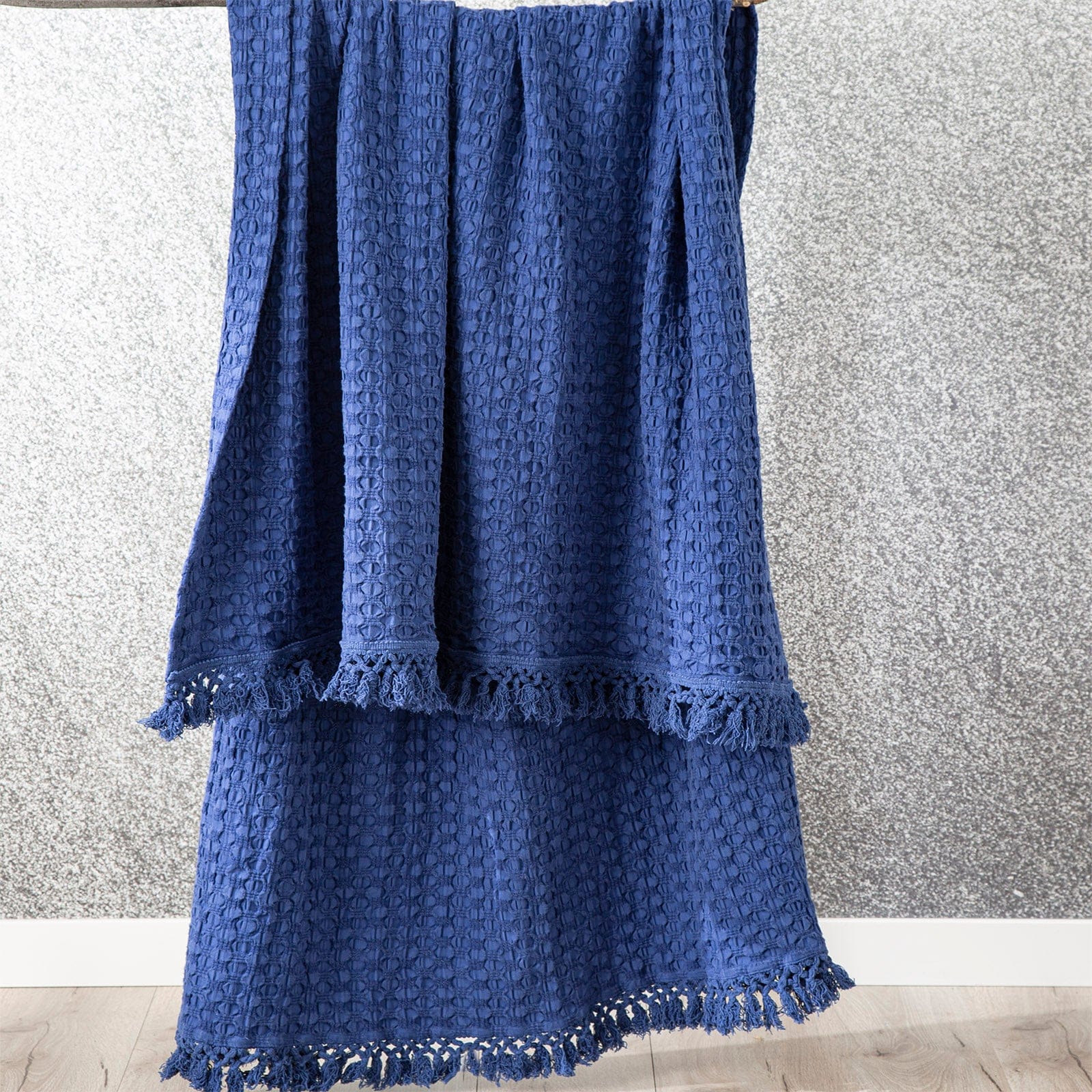 Renee Taylor Blanket Alysian Throw 130x200 cms Royal