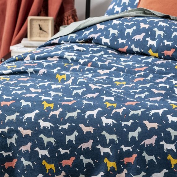 Renee Taylor Quilt Cover European Vintage Washed Printed Cotton Quilt Cover Set - Novelty