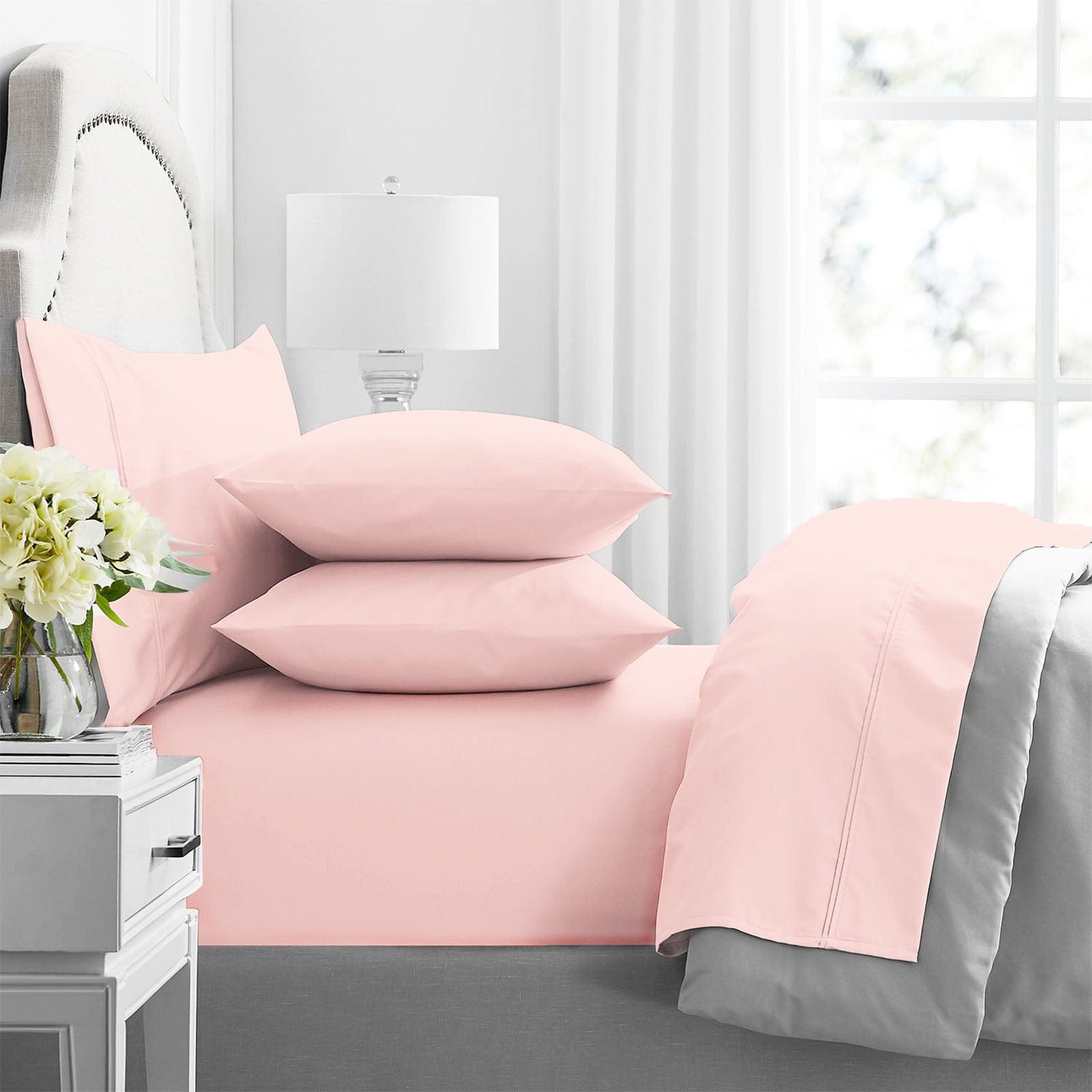 Renee Taylor Bed Sheets Premium 1000 Thread count Egyptian Cotton sheet sets - Primrose