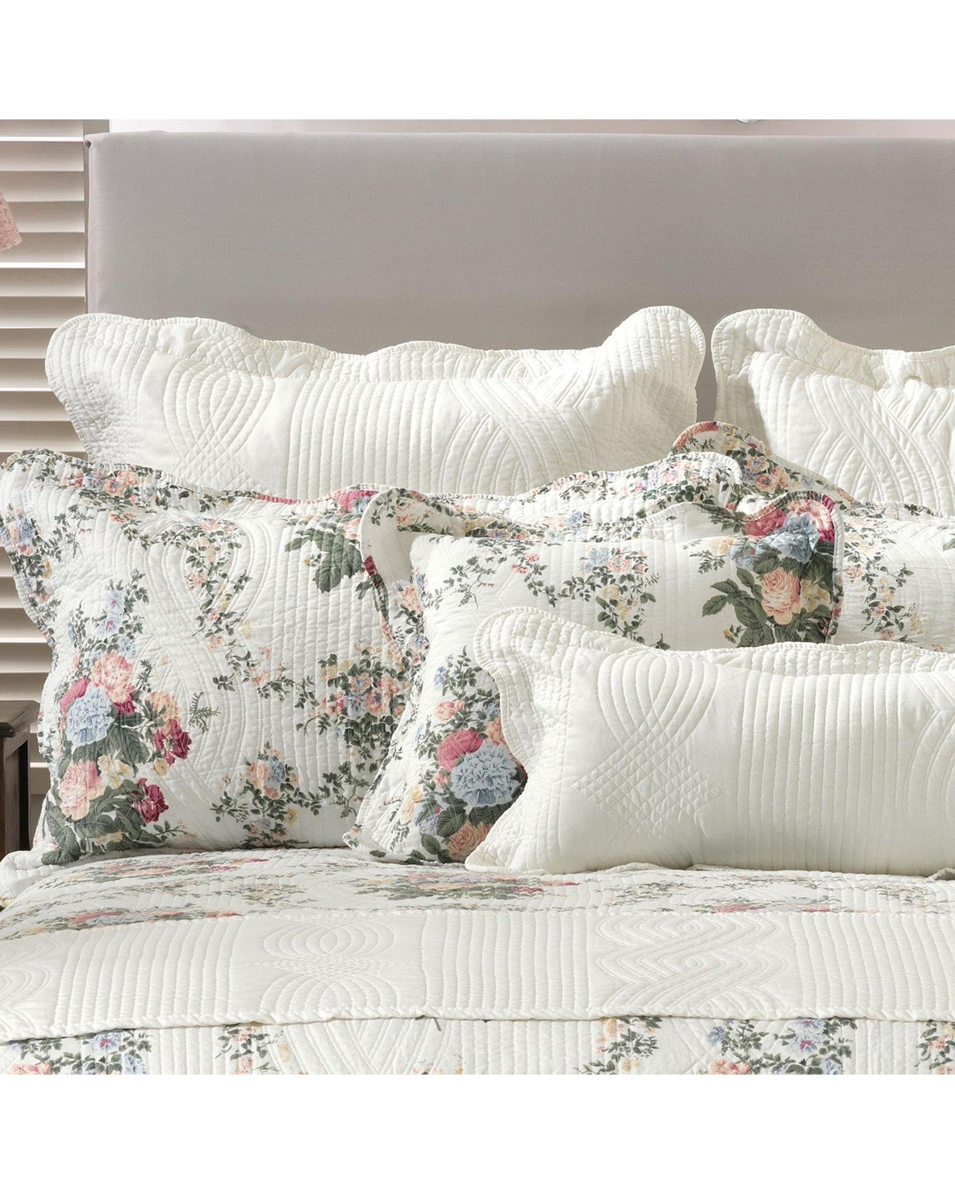 Bianca Bedding ROSEDALE BEDSPREAD SET GREEN Bianca Bedding