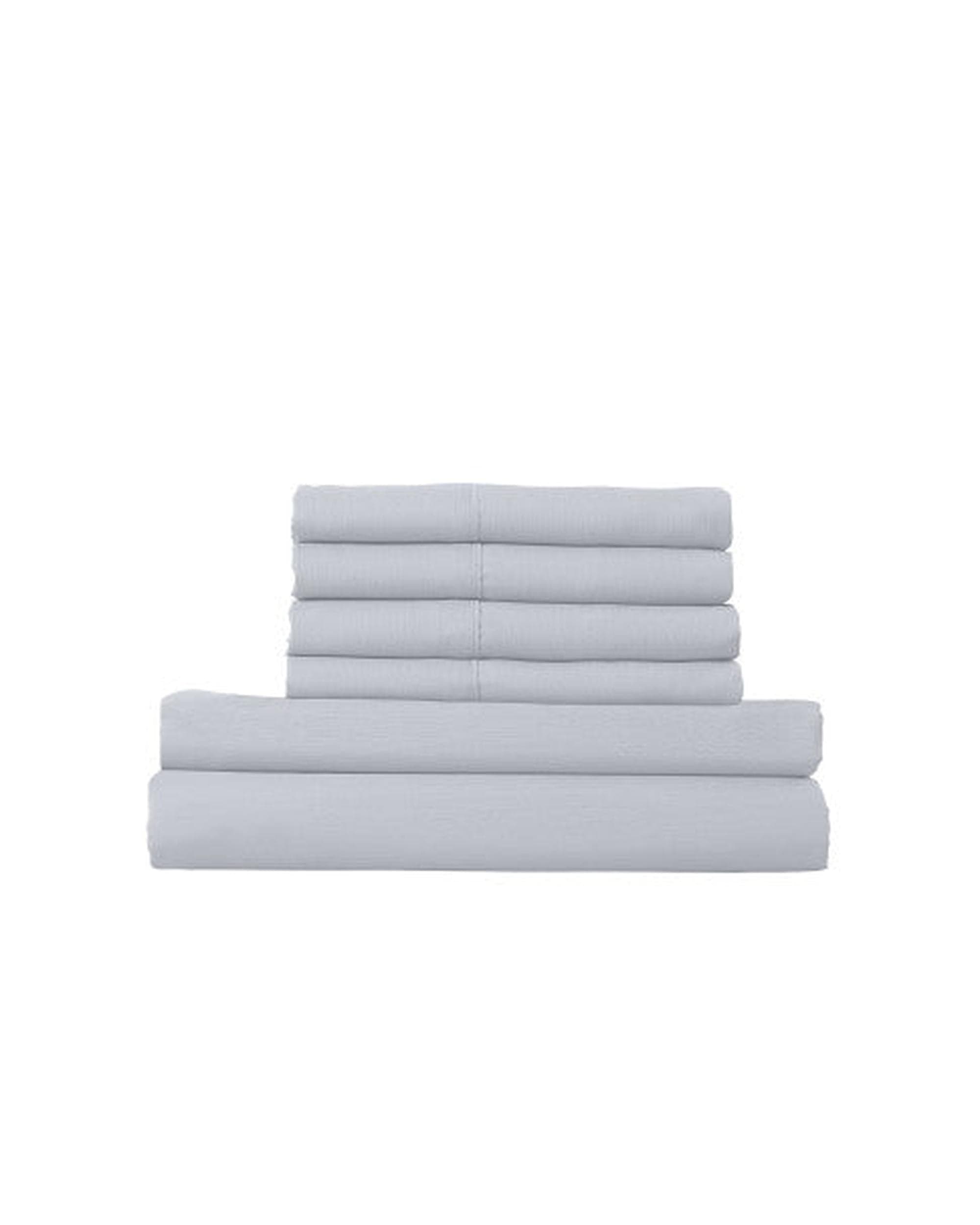 Royal Comfort Quilt Cover Royal Comfort 1500 Thread Count 6 Piece Cotton Rich Bedroom Collection Set - INDIGO