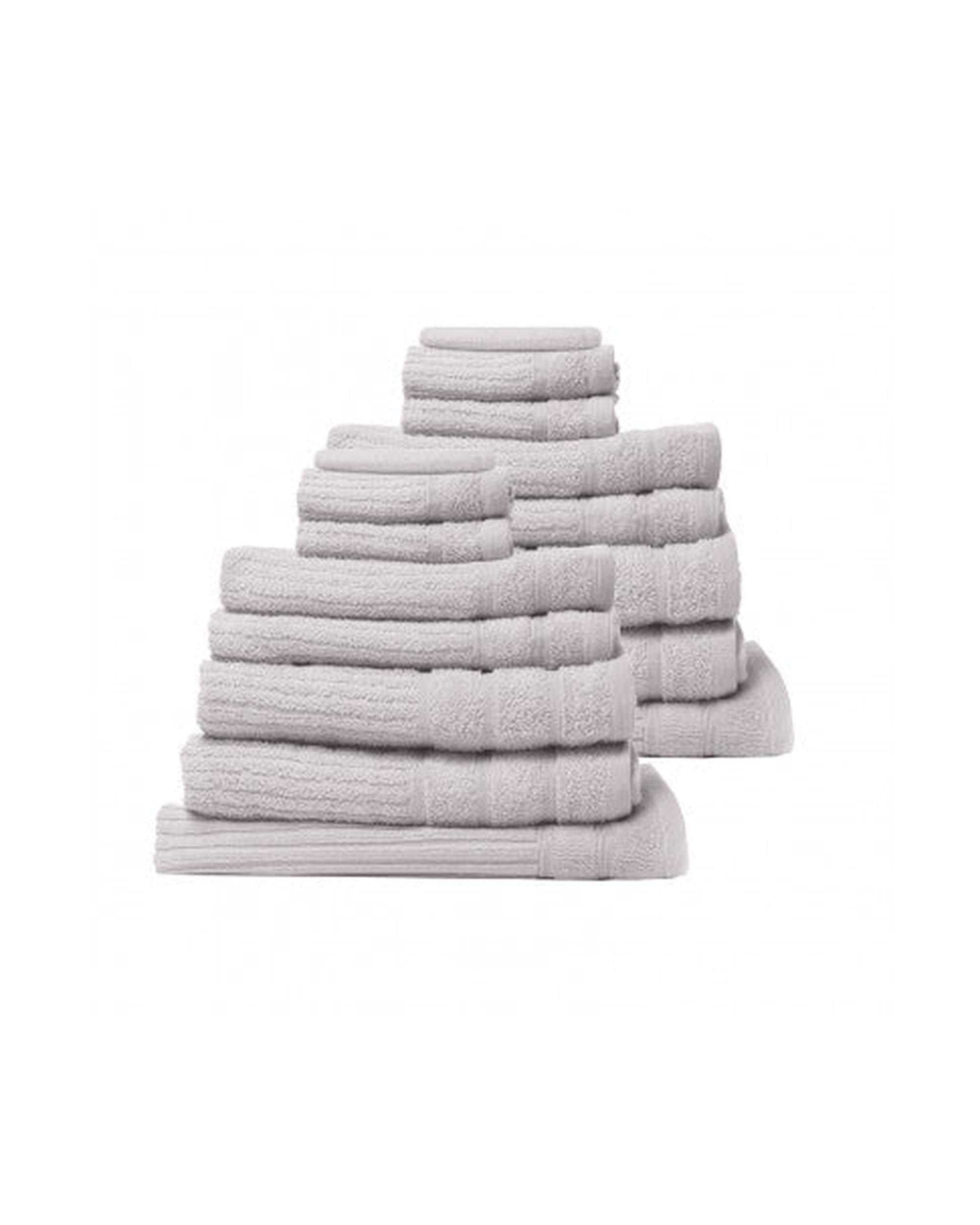 Royal Comfort Bathroom Towel Sets Royal Comfort 16 Piece Egyptian Cotton Eden Towel Set 600GSM