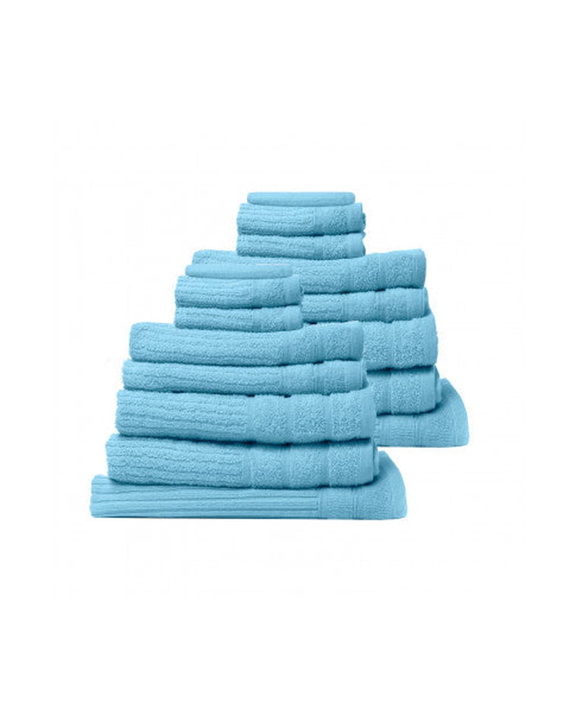 Royal Comfort Bathroom Towel Sets Royal Comfort 16 Piece Egyptian Cotton Eden Towel Set 600GSM