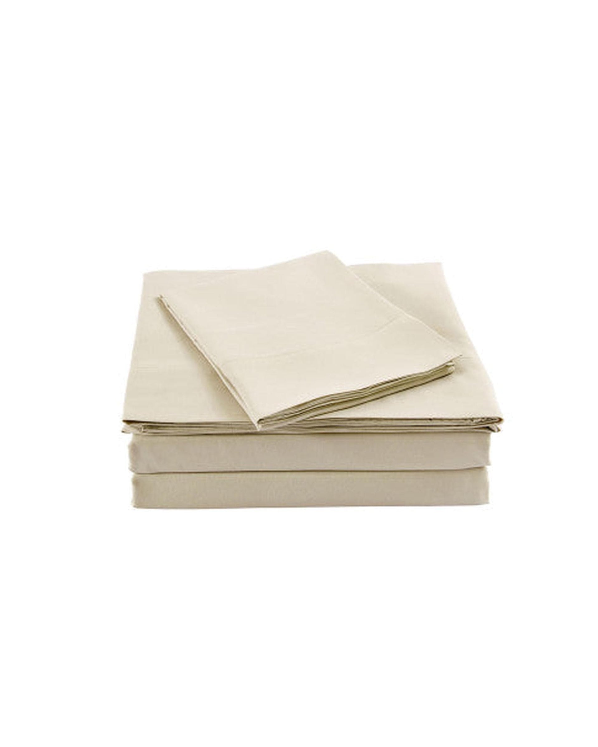 Royal Comfort Bed Sheets Royal Comfort Bamboo Blended Sheet & Pillowcases Set 1000TC Ultra Soft Bedding - IVORY