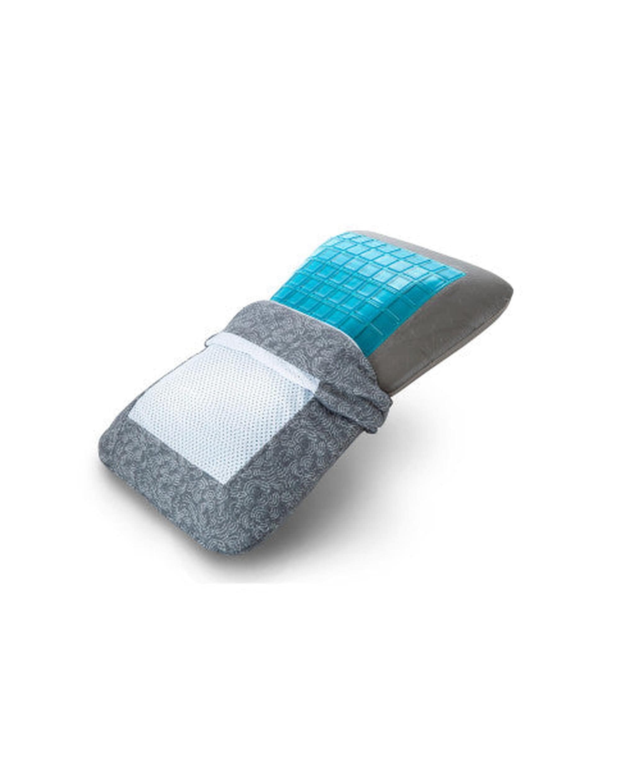 Royal Comfort Pillows/Cushions Royal Comfort Cool Gel Charcoal Infused High Density Memory Foam Pillow 40 x 60 cm Charcoal, Blue