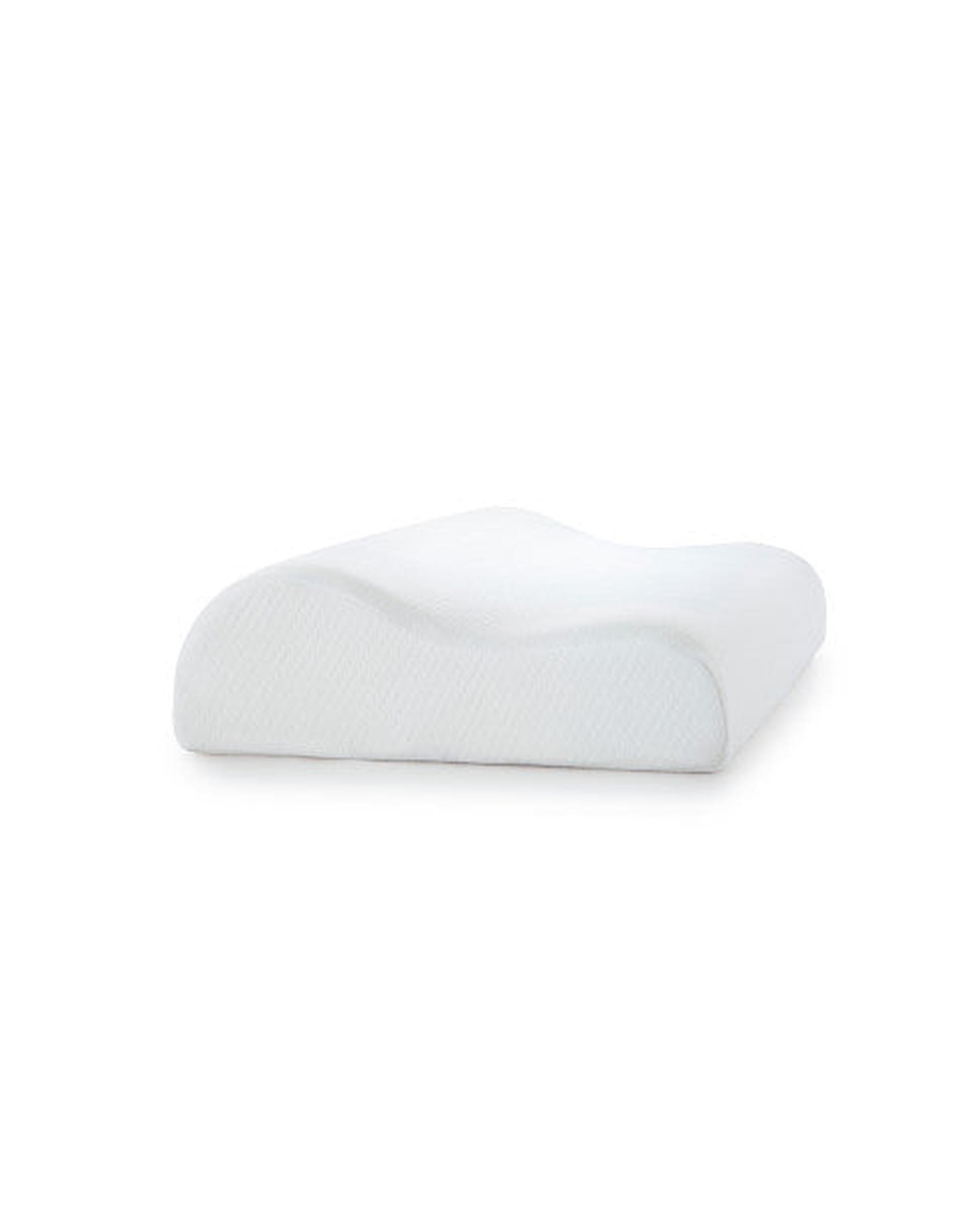 Royal Comfort Pillows/Cushions Royal Comfort Cooling Gel Contour High Density Memory Foam Pillow Single Pack 30 x 50 cm White, Blue