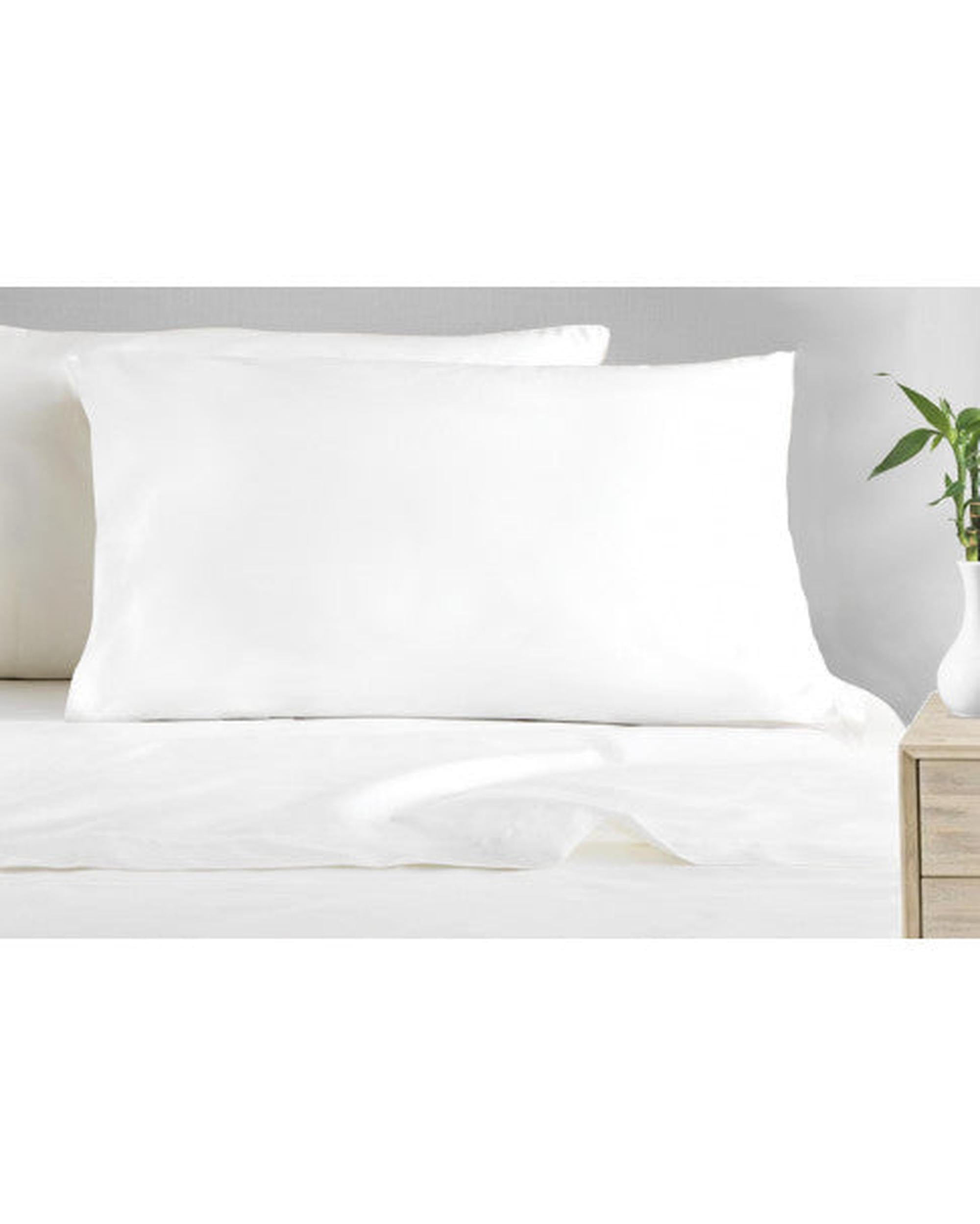 Royal Comfort Pillows/Cushions Royal Comfort Cotton 233 TC Luxury Signature Hotel Soft Hypoallergenic Pillow 50 x 90 cm White