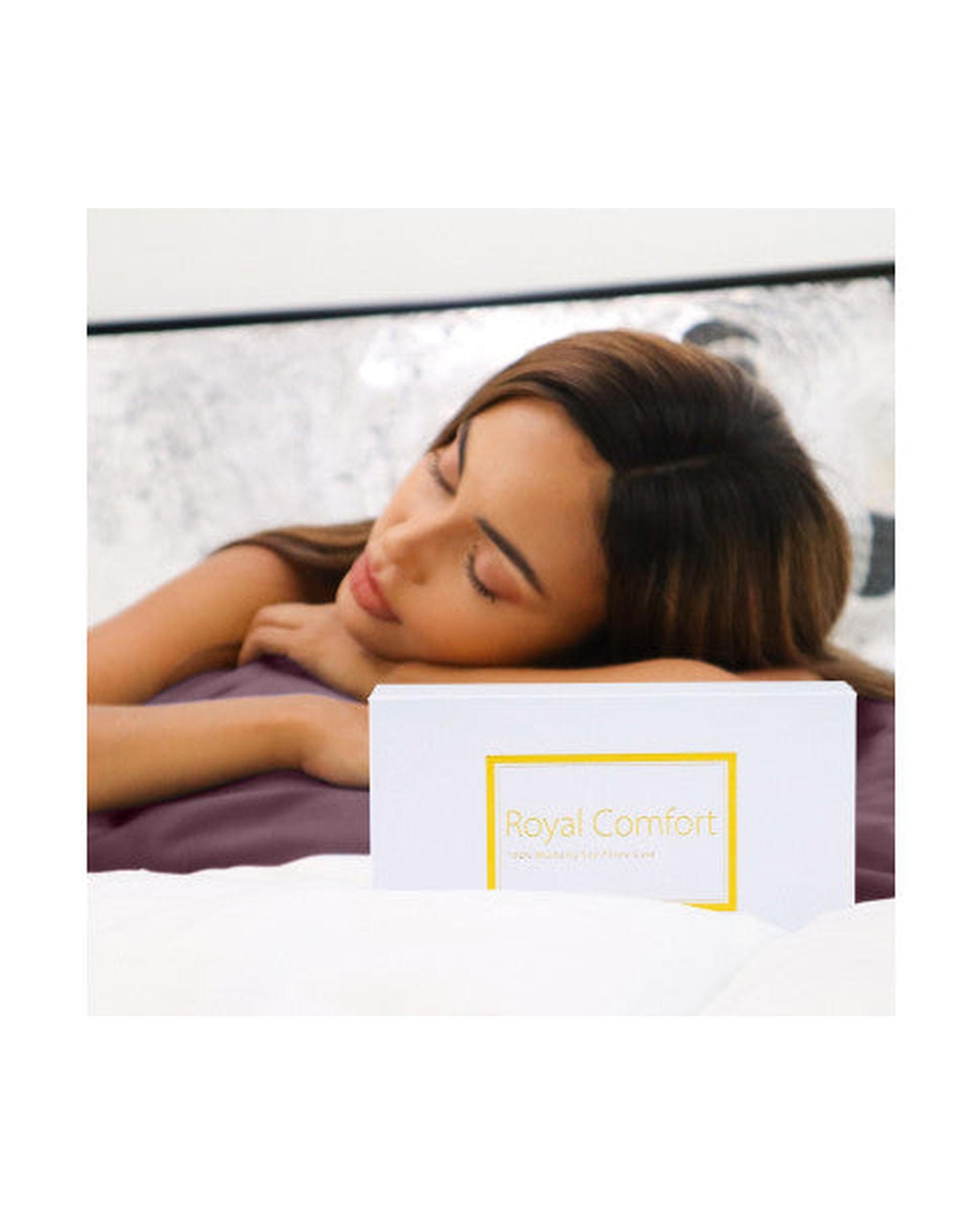 Royal Comfort Pillowcase Royal Comfort Mulberry Soft Silk Hypoallergenic Pillowcase Twin Pack 51 x 76cm 51 x 76 cm - 7 Colours
