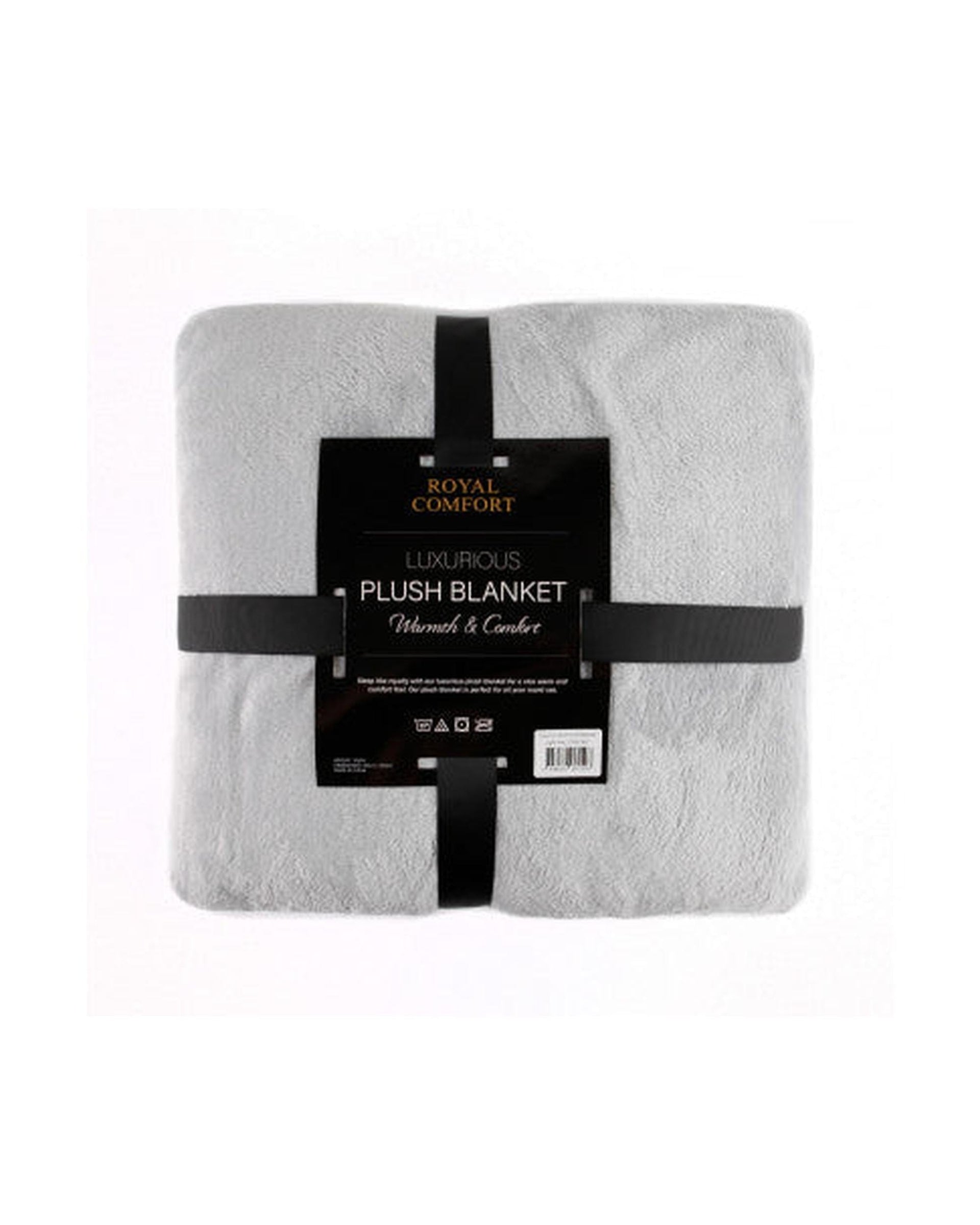 Royal Comfort Blanket Royal Comfort Plush Blanket Throw Warm Soft Super Soft Large 220cm x 240cm - 5 Colours