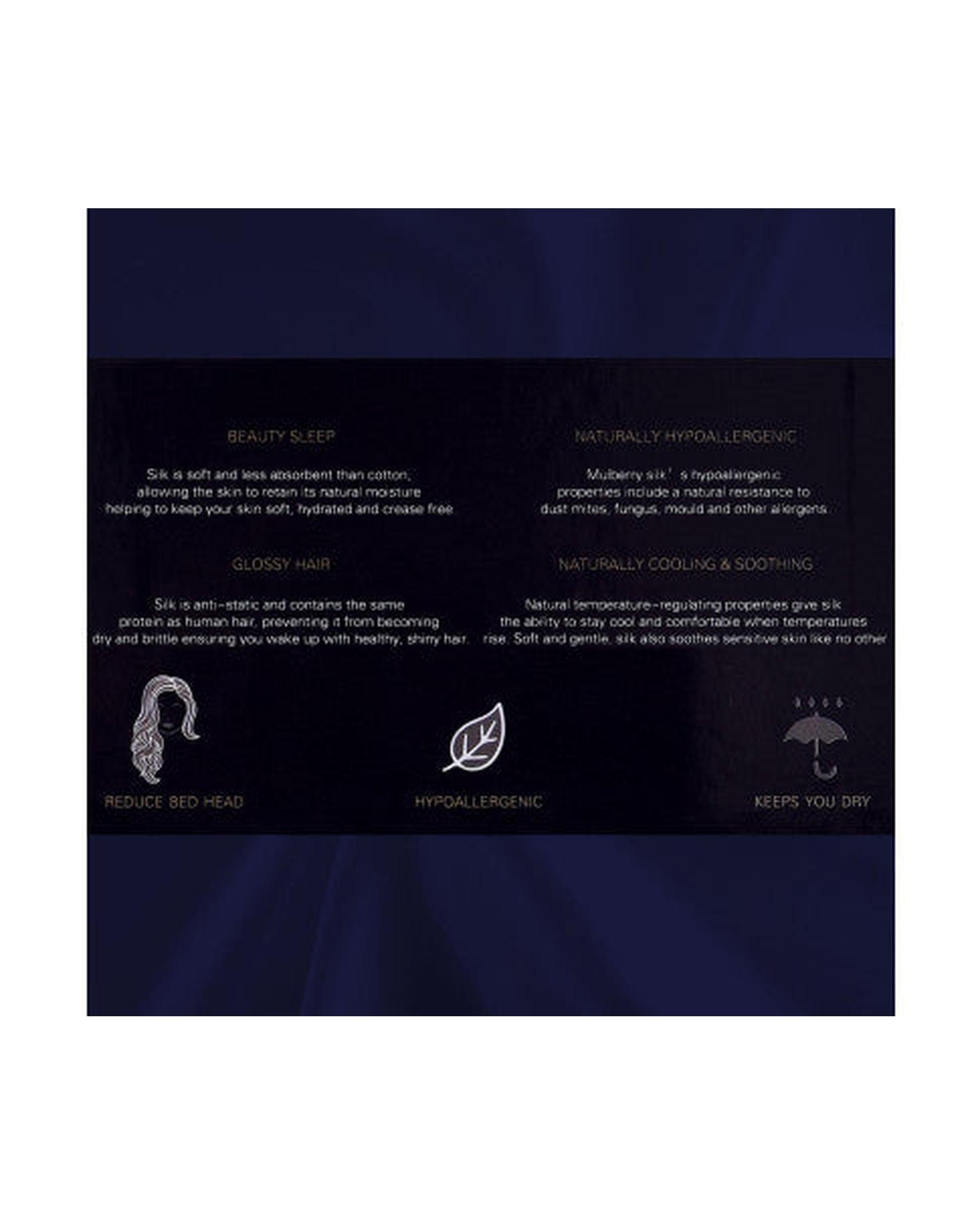 Royal Comfort Pillowcase Royal Comfort Pure Silk Pillow Case 100% Mulberry Silk Hypoallergenic Pillowcase - 10 Colours