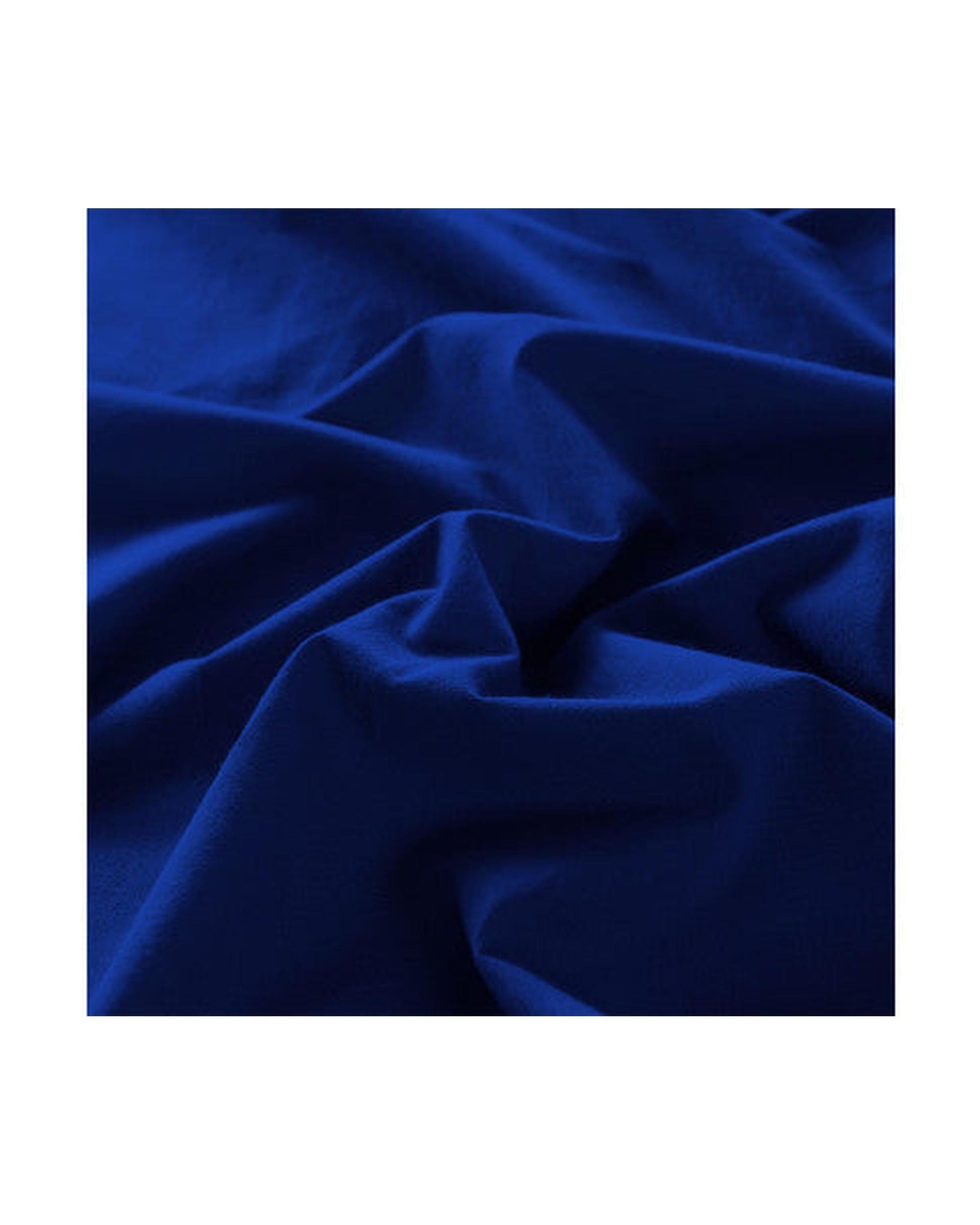 Royal Comfort Bed Sheets Royal Comfort Vintage Washed 100% Cotton Sheet Set Fitted Flat Sheet Pillowcases - ROYAL BLUE