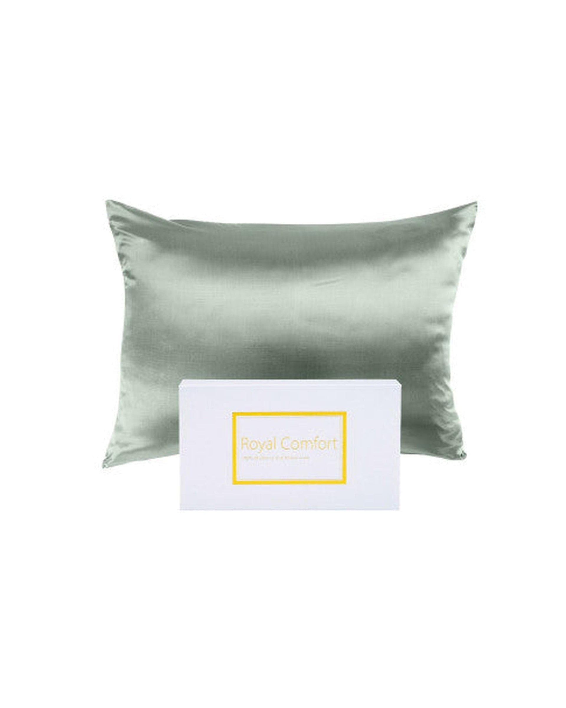 Royal Comfort Pillowcase Sage Royal Comfort Pure Silk Pillow Case 100% Mulberry Silk Hypoallergenic Pillowcase - 10 Colours