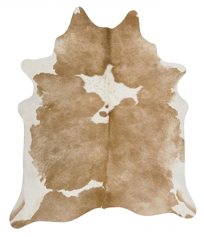 Rug Culture Rugs 170x120cm Exquisite Natural Cow Hide Beige White