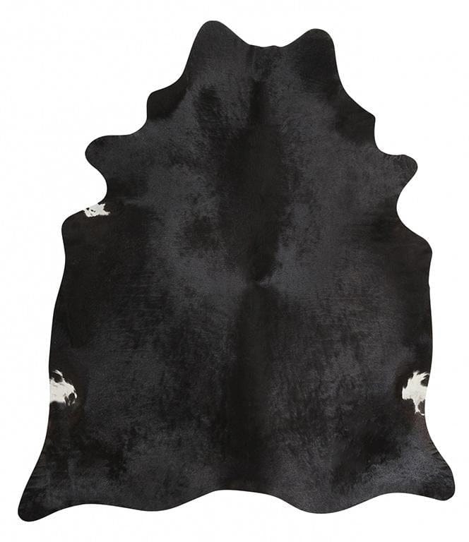 Rug Culture Rugs 170x120cm Exquisite Natural Cow Hide Black
