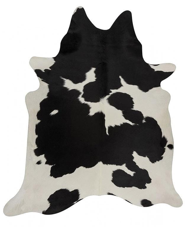 Rug Culture Rugs 170x120cm Exquisite Natural Cow Hide Black White
