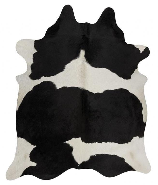 Rug Culture Rugs 170x120cm Exquisite Natural Cow Hide Black White