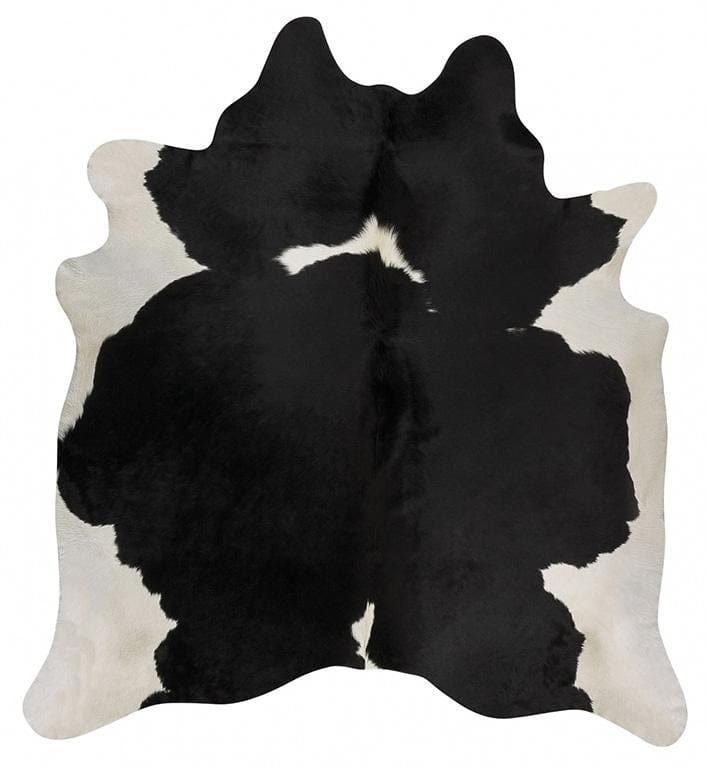 Rug Culture Rugs 170x120cm Exquisite Natural Cow Hide Black White