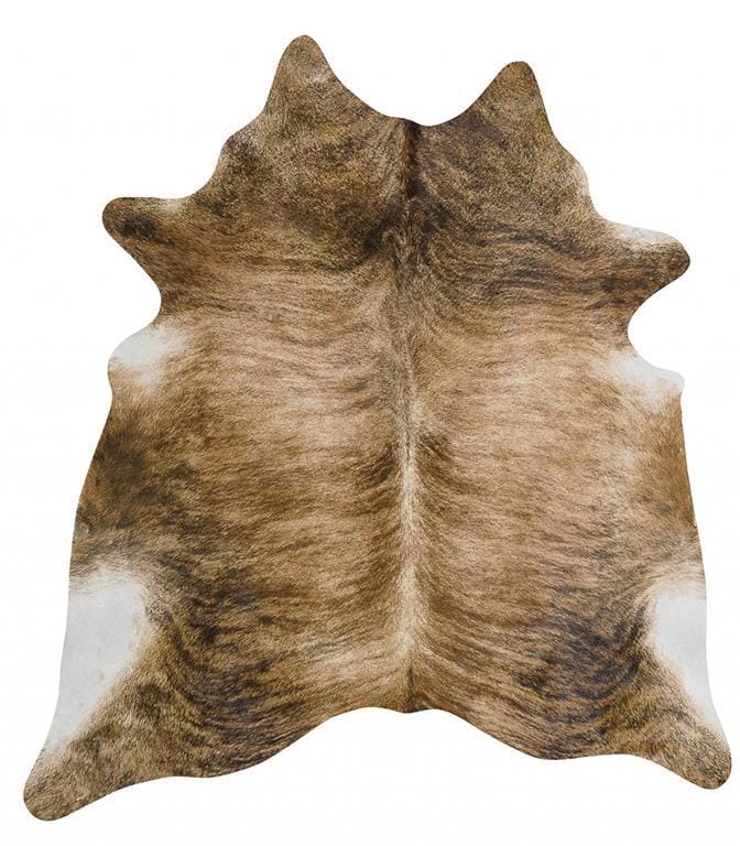 Rug Culture Rugs 170x120cm Exquisite Natural Cow Hide Brindle