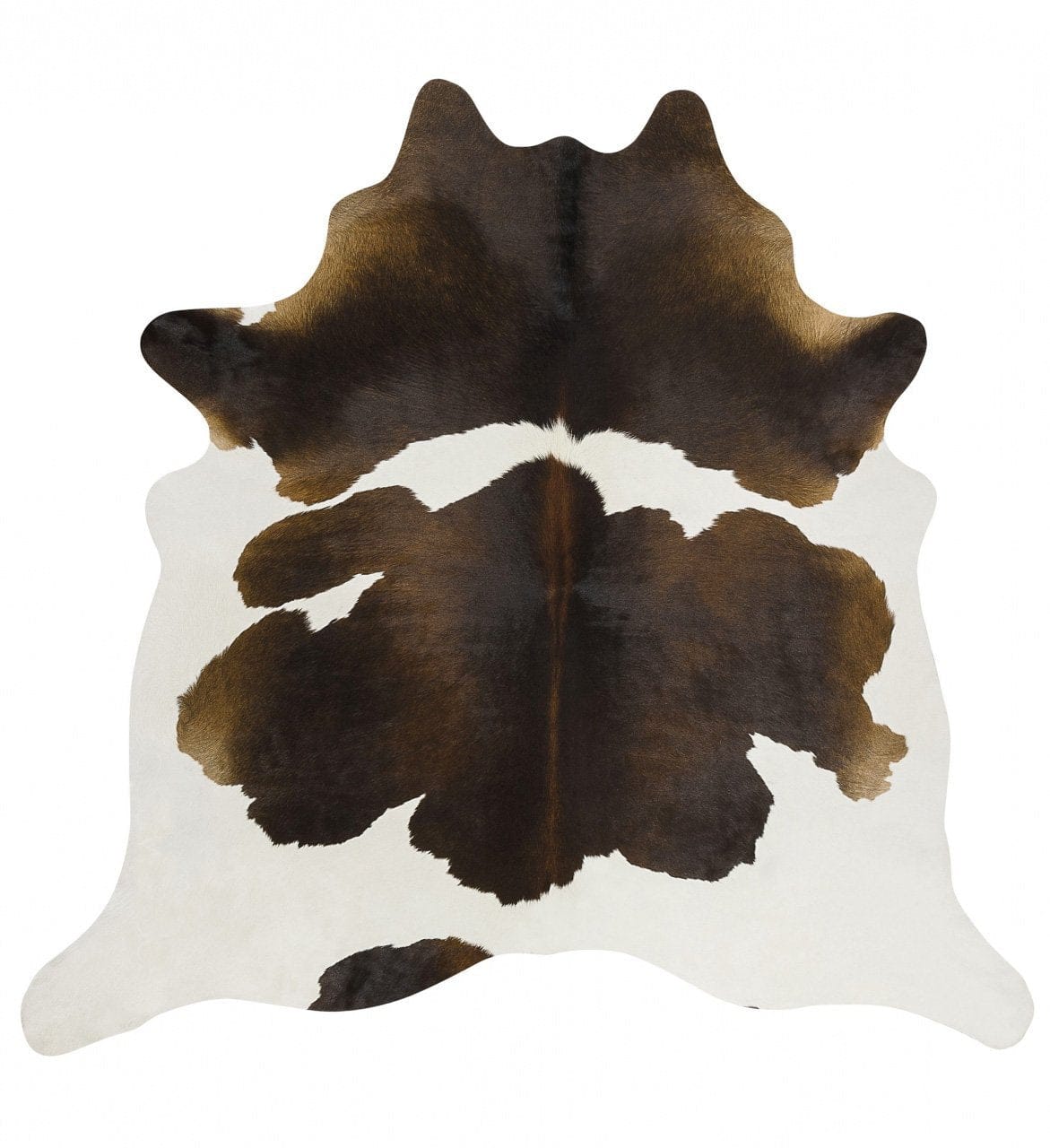 Rug Culture Rugs 170x120cm Exquisite Natural Cow Hide Chocolate