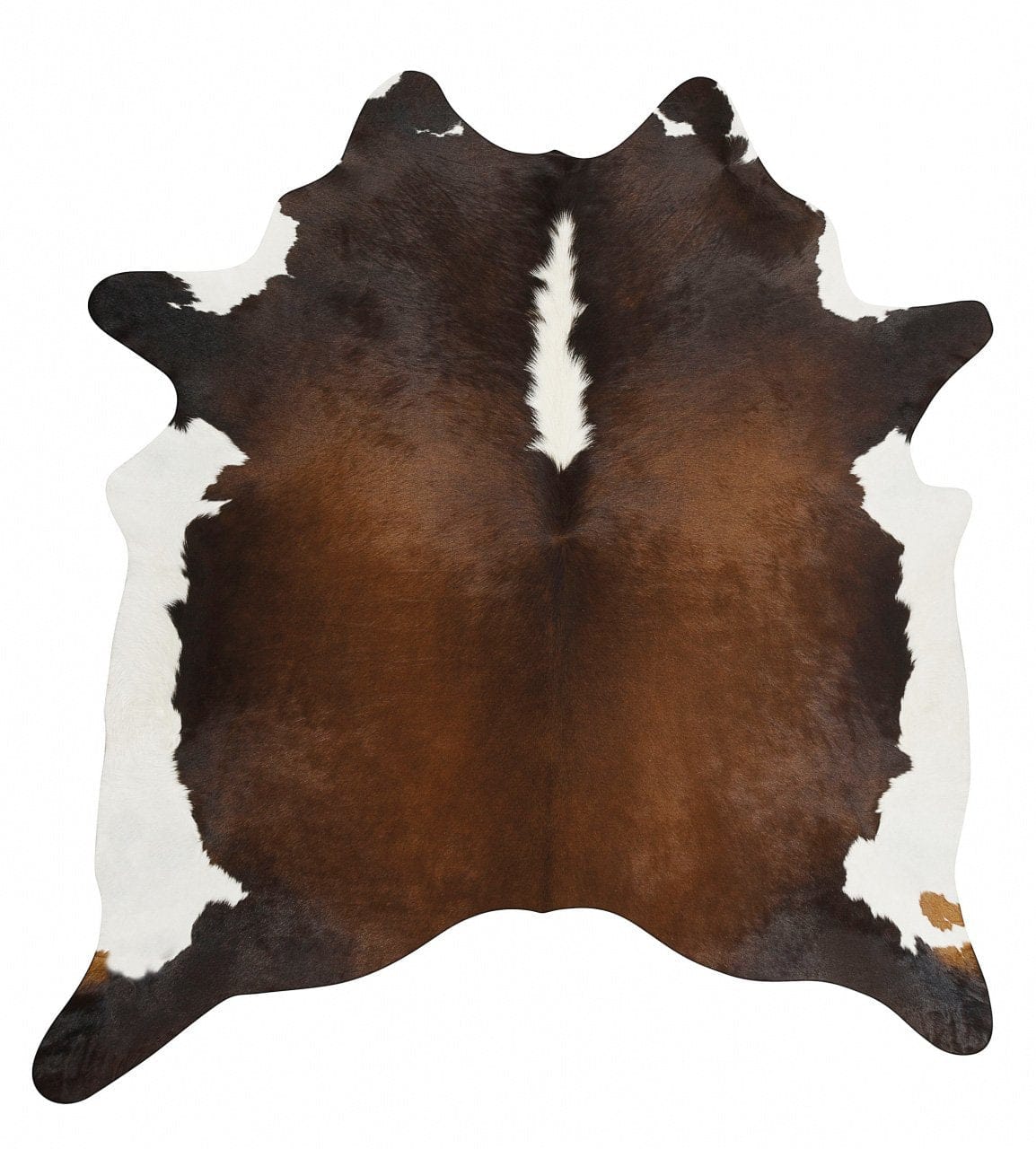 Rug Culture Rugs 170x120cm Exquisite Natural Cow Hide Chocolate