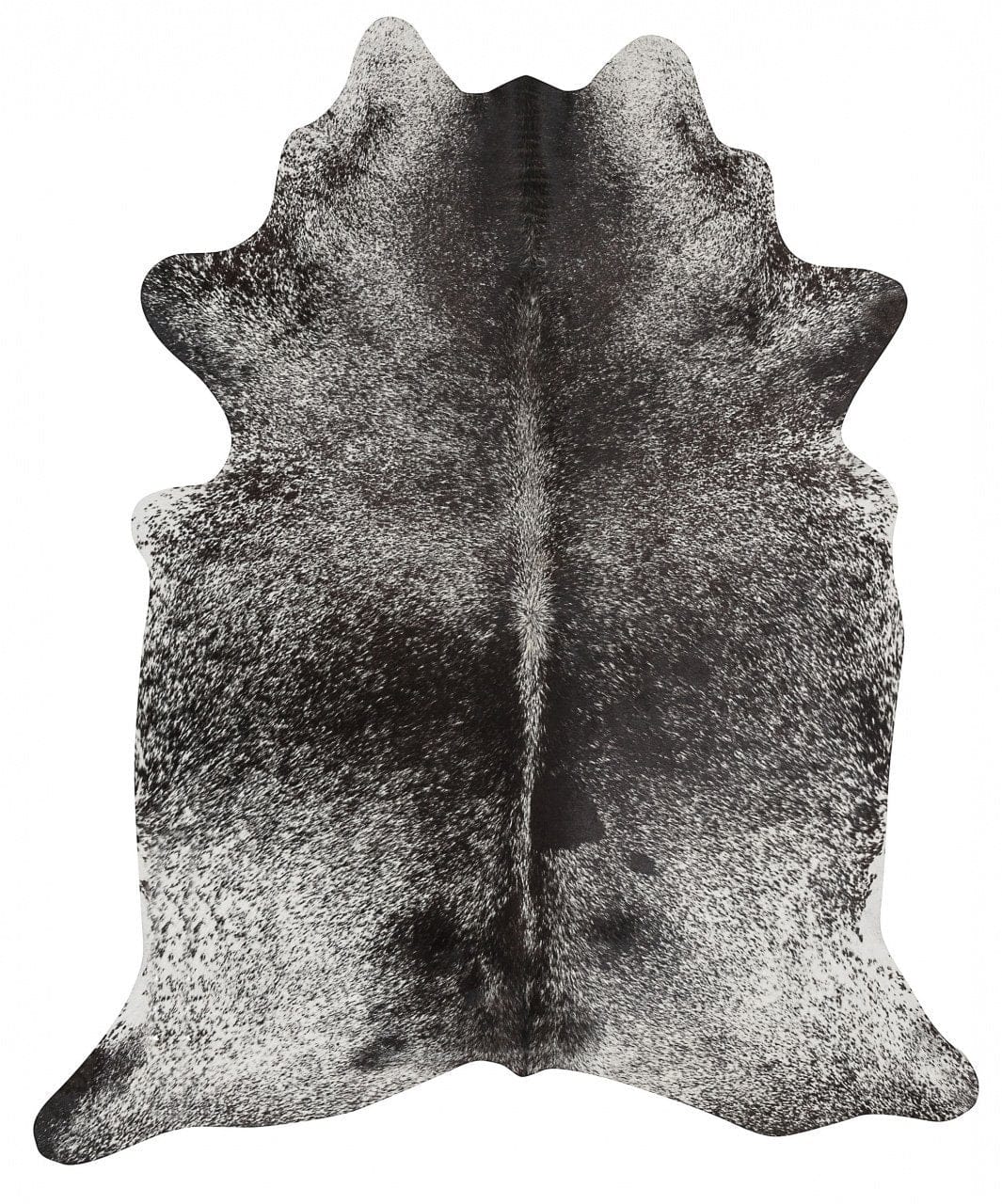 Rug Culture Rugs 170x120cm Exquisite Natural Cow Hide Salt & Pepper Black