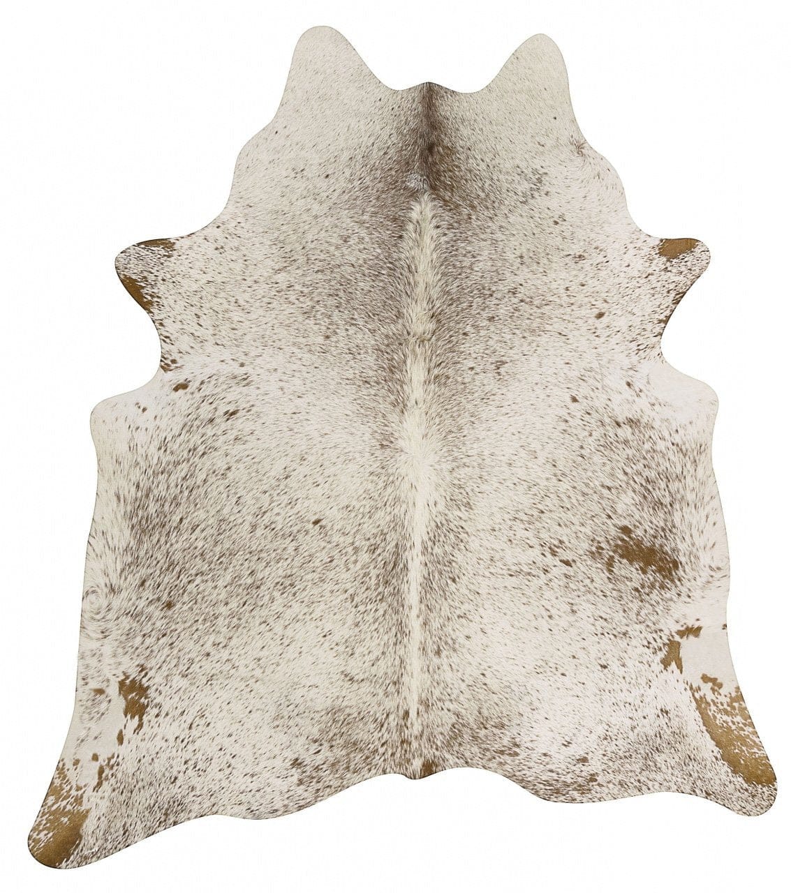 Rug Culture Rugs 170x120cm Exquisite Natural Cow Hide Salt & Pepper Brown