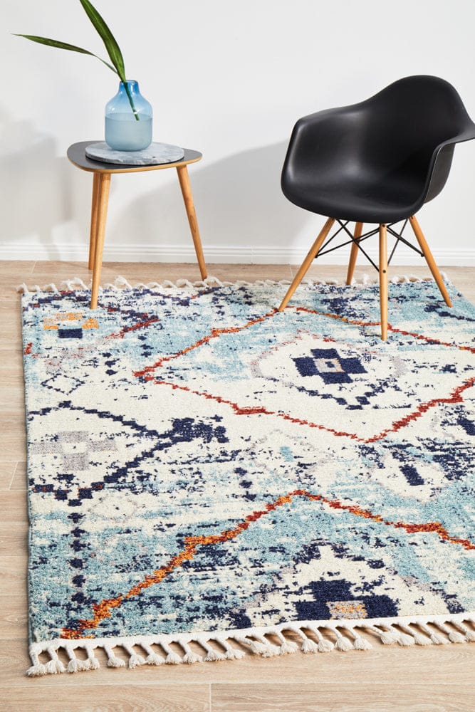 Rug Culture Rugs 180X120CM Marrakesh 444 Blue Rug