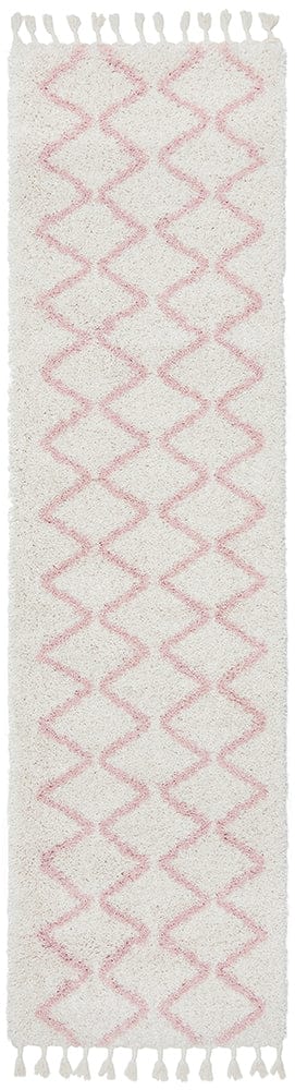 Rug Culture Rugs 200X80CM Saffron 11 Pink Rug