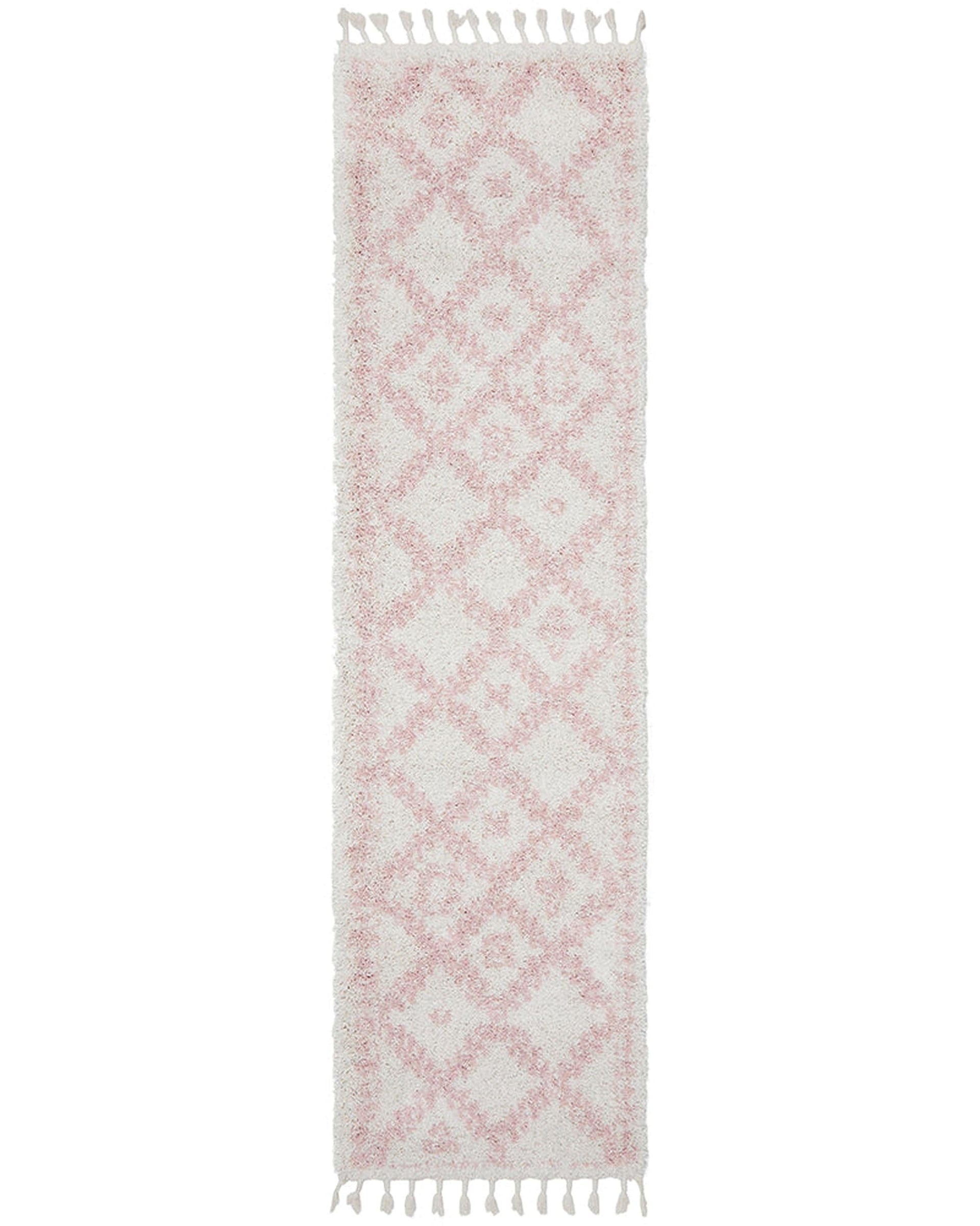 Rug Culture Rugs 200X80CM Saffron 33 Pink Rug