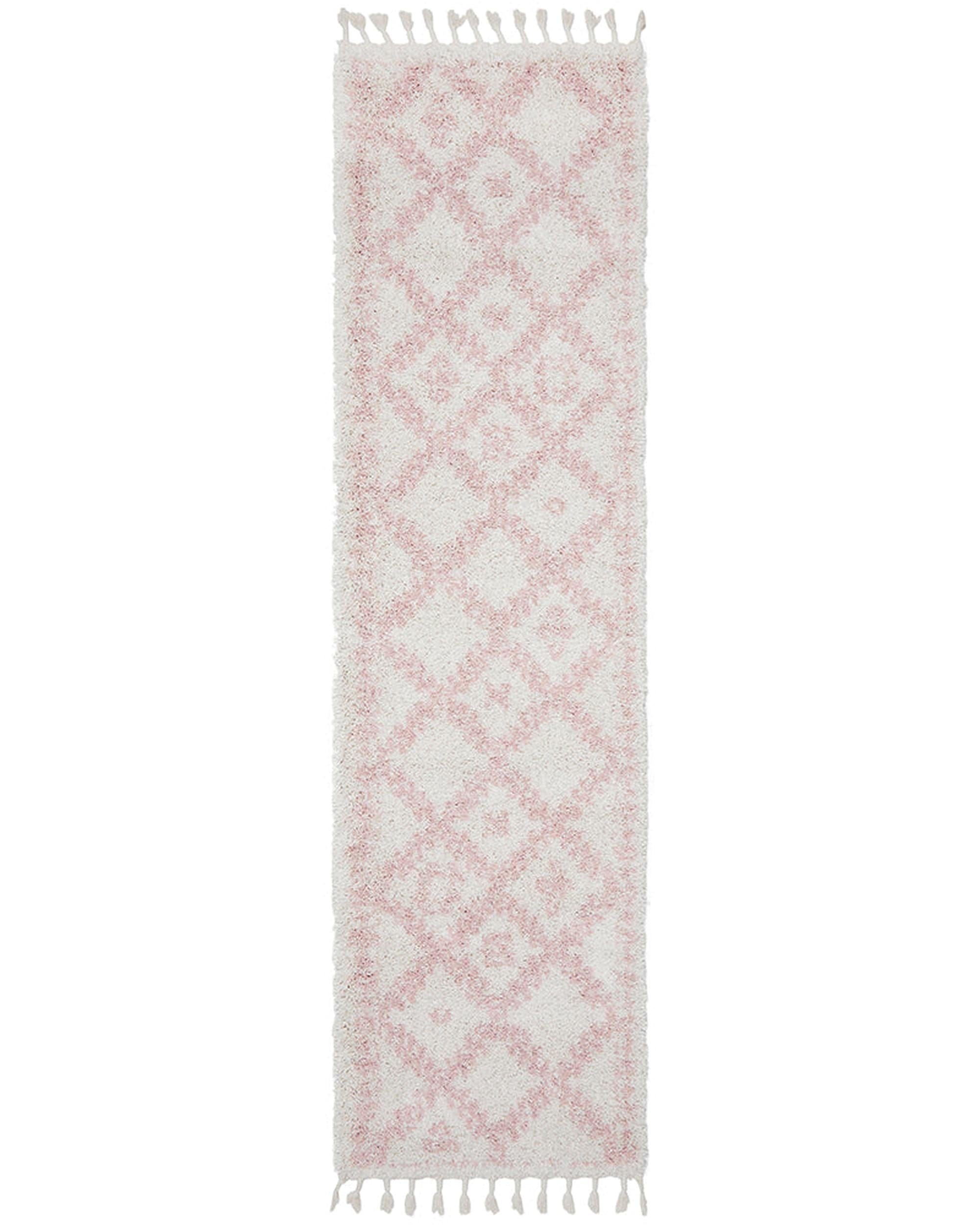 Rug Culture Rugs 200X80CM Saffron 33 Pink Rug