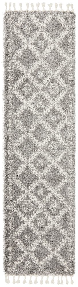 Rug Culture Rugs 200X80CM Saffron 33 Silver Rug