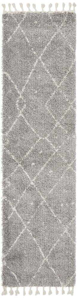 Rug Culture Rugs 200X80CM Saffron 44 Silver Rug