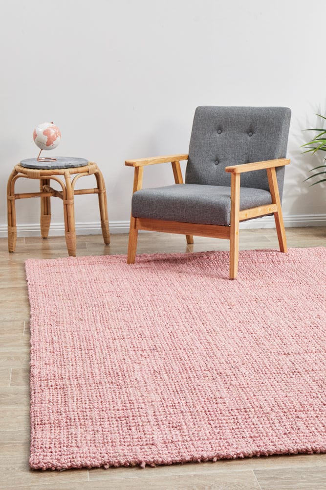 Rug Culture Rugs 220X150CM Atrium Barker Pink Rug