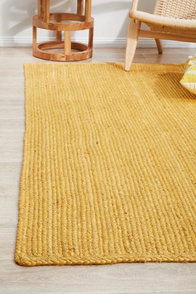 RUG CULTURE Rugs 220X150CM Bondi Yellow Rug