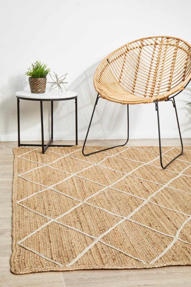 RUG CULTURE Rugs 220X150CM Noosa 222 Natural Rug