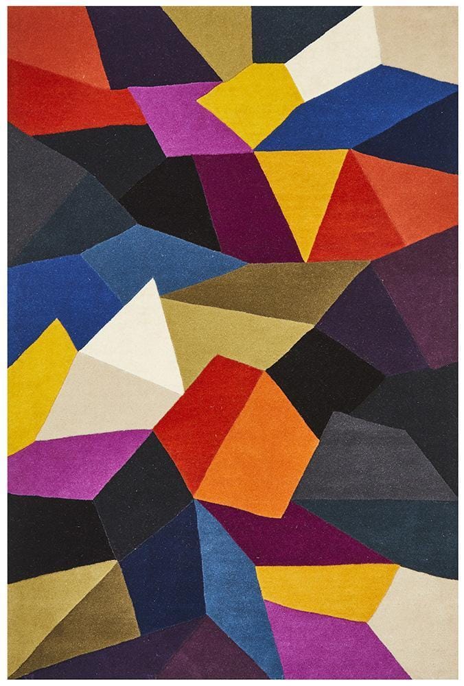 Rug Culture Rugs 225X155CM Matrix Pure Wool 906 Crayon Rug