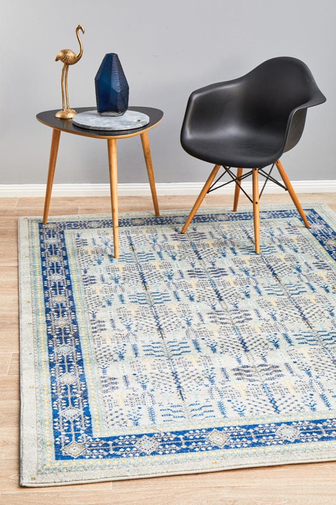 Rug Culture Rugs 230X160CM Century 988 Blue Rug