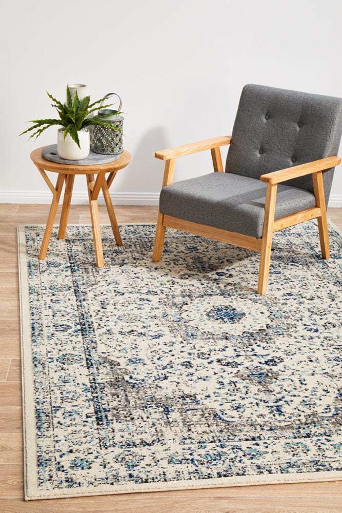 Rug Culture Rugs 230X160CM Evoke Mist White Transitional Rug