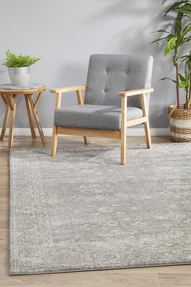 Rug Culture Rugs 230x160cm Evoke Pidgeon Grey Transitional Rug