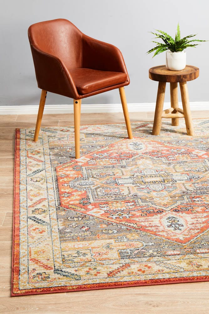 Rug Culture Rugs 230X160CM Legacy 850 Terracotta Rug