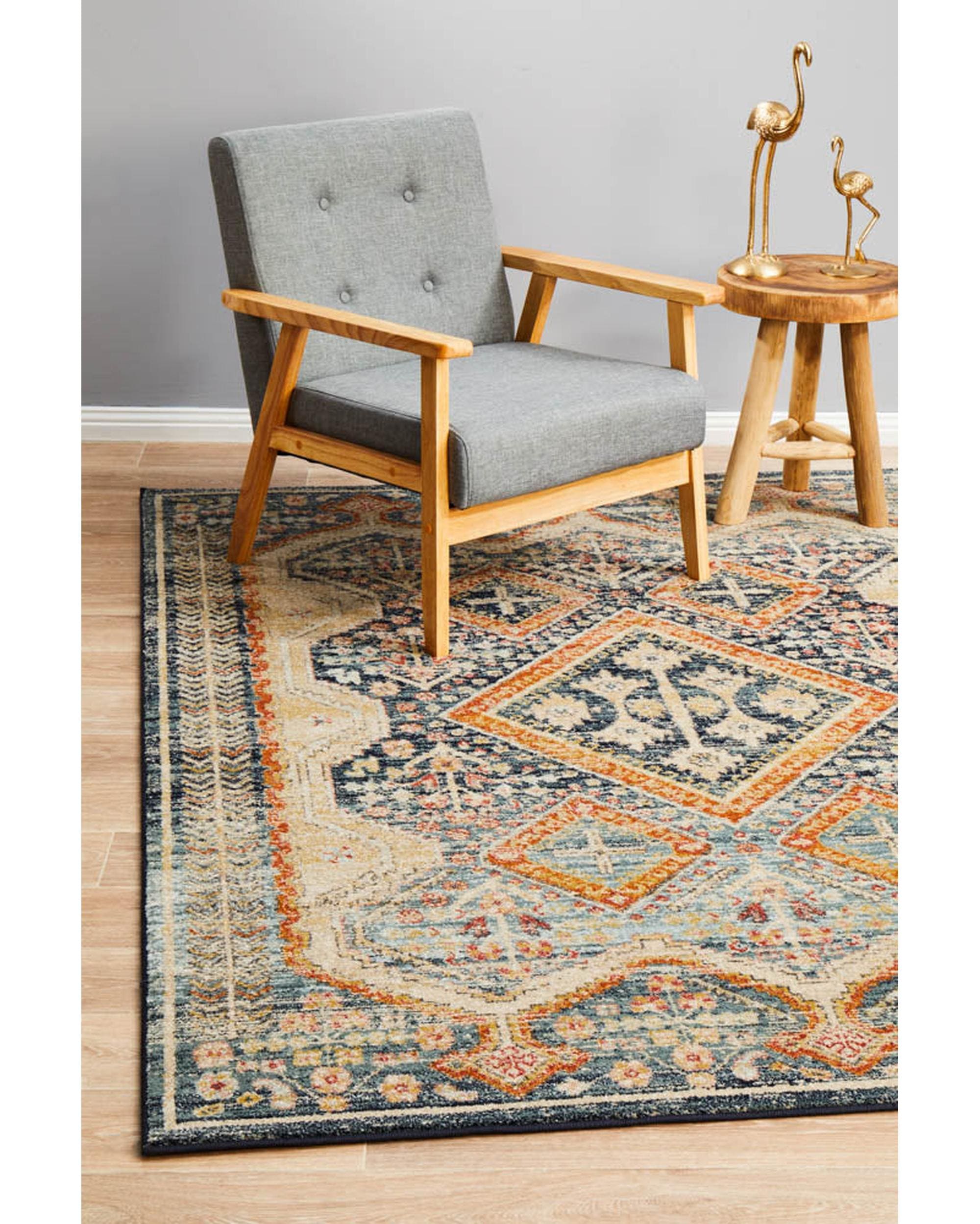 Rug Culture Rugs 230X160CM Legacy 863 Navy Rug