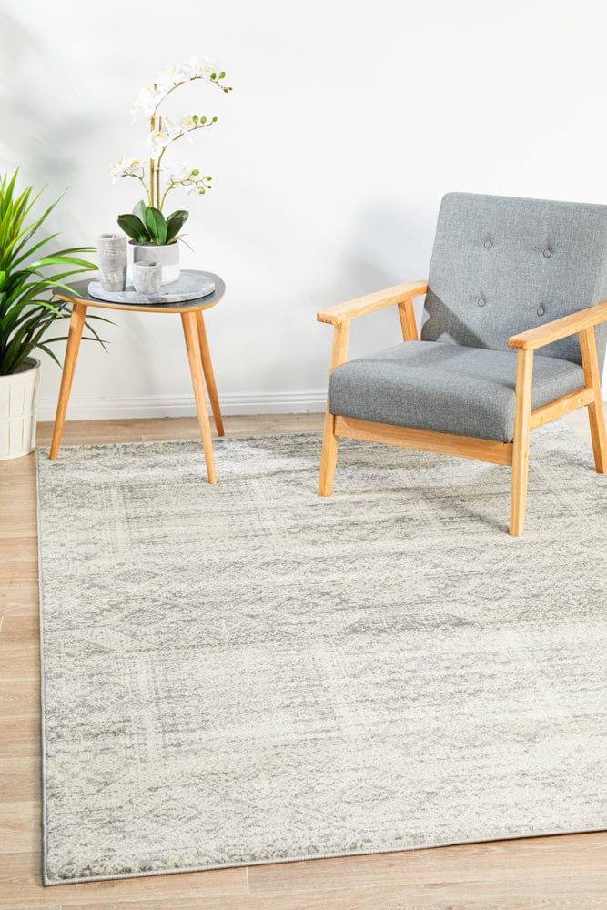 Rug Culture Rugs 230X160CM Mirage Zelda Silver Grey Rug