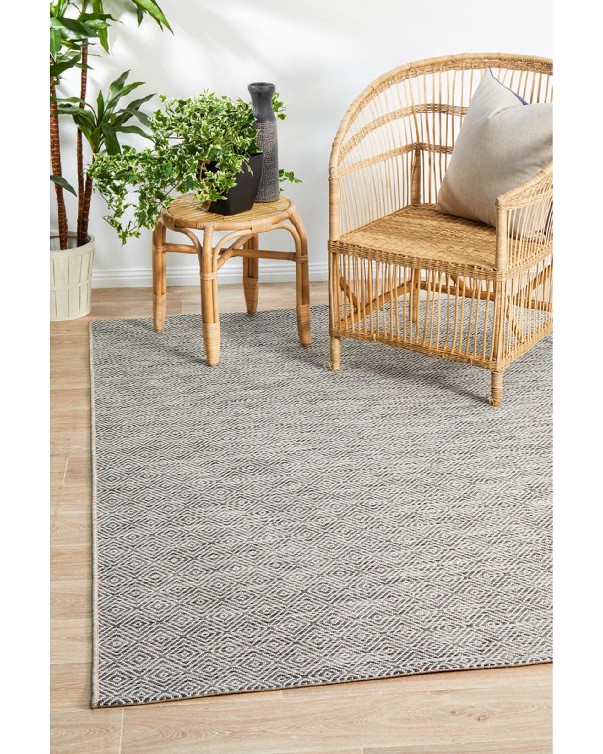 Rug Culture Rugs 230X160CM Rug Culture Terrace 5500 Grey